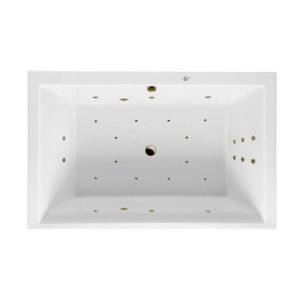 Акриловая ванна Excellent Crown Lux ULTRA WAEX.CRO19.ULTRA.BR 190x120 бронза