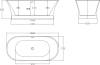 Акриловая ванна BelBagno BB402-1500-790 150x80 фото 4