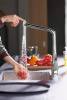 Смеситель для кухни Hansgrohe Metris M71 73801000 хром фото 8