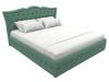 Интерьерная кровать Лига Диванов Герда 123594 зеленый 180x200 фото 4