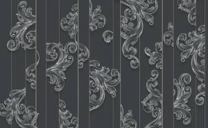 3D Фотообои Artegrafico «Волны Посейдона стального оттенка» PL-018 песок