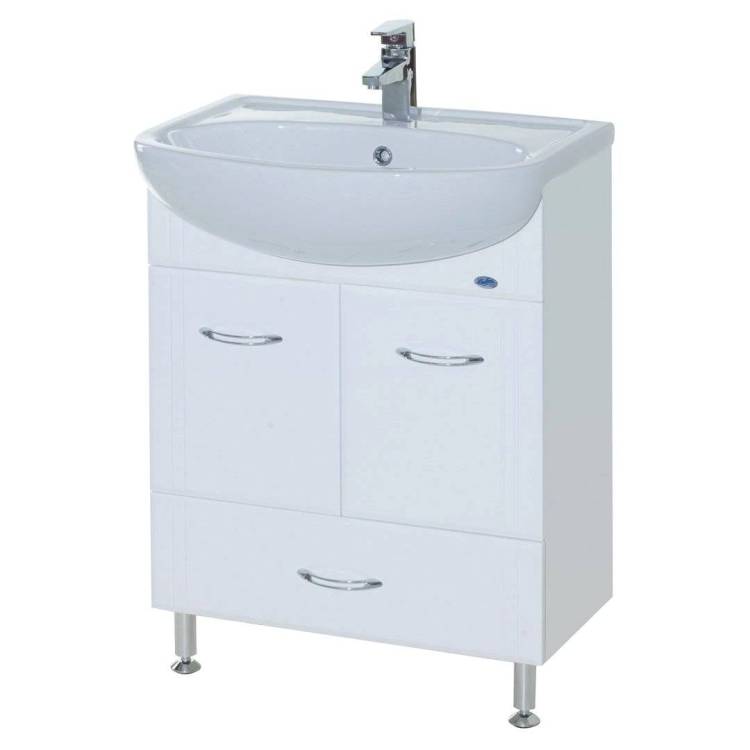 Тумба с раковиной Bellezza Уют 60 Белый