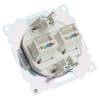 Розетка компьютерная 2-местная Stekker GLS00-7109-01 50003 фото 7