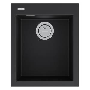 Мойка кухонная Paulmark Decoration 41 PM934150-AN Антрацит, 41x50