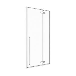 Душевая дверь в нишу Cezares LINER-B-12-120-C-Cr-R профиль хром, стекло прозрачное, 120x195
