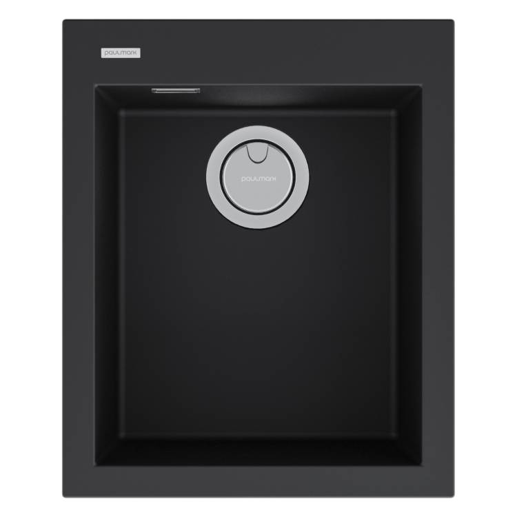 Мойка кухонная Paulmark Decoration 41 PM934150-AN Антрацит, 41x50