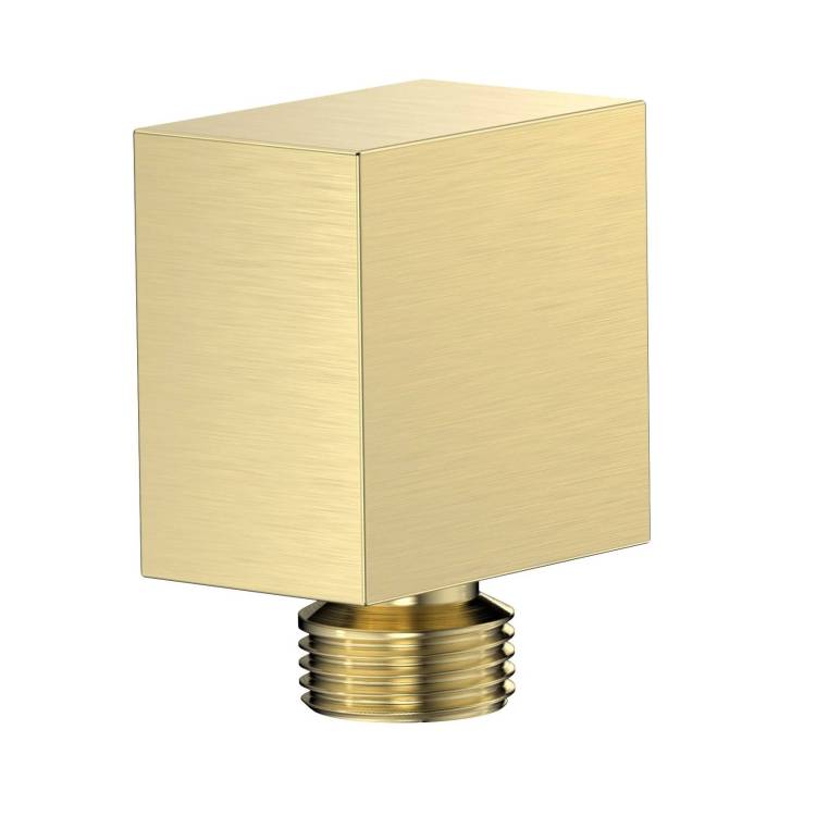 Шланговое подключение AQUAme AQM8713BG золото шлифованное