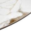 Стол Bradex Home Aura RF 0808 керамогранит Ravena Natural (матовый), черный 110x110x75 фото 4