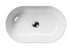 Раковина GSI Pura 883411 белый глянцевый, 60x37 фото 4