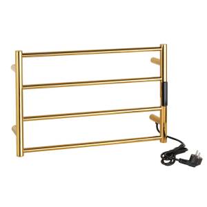 Полотенцесушитель электрический Bemeta 704153081 золото, 56х37 см