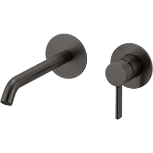 Внешняя часть смесителя Remer Metrica MC15PLWBGM оружейная сталь