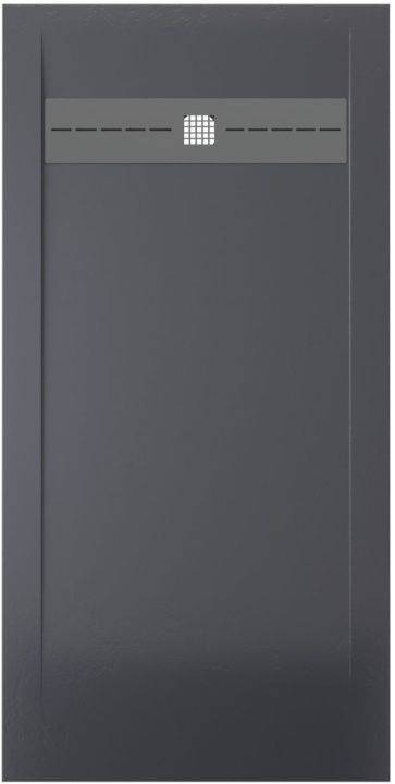 Поддон для душа Allen Brau Infinity 8.21007-AM без накладки, антрацит, 1600х900