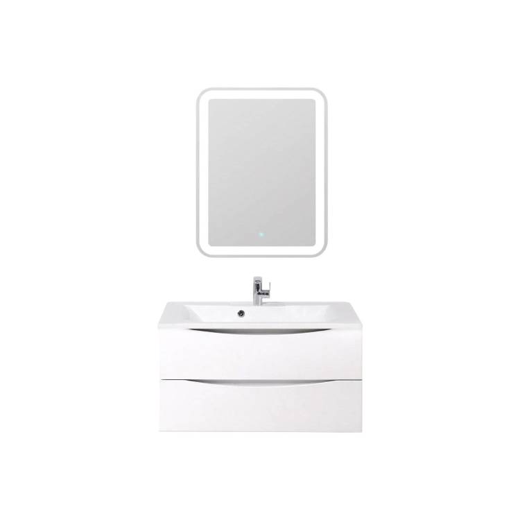 Мебель для ванной BelBagno Marino 90 bianco lucido, подвесная