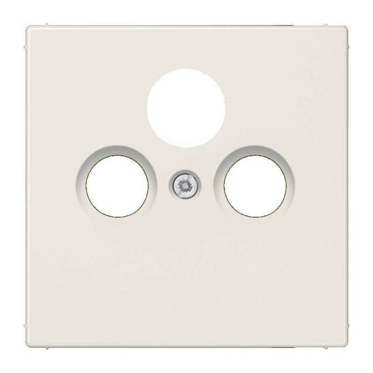 Накладка TV-SAT-FM розетки Jung LS 990 слоновая кость LS990SAT