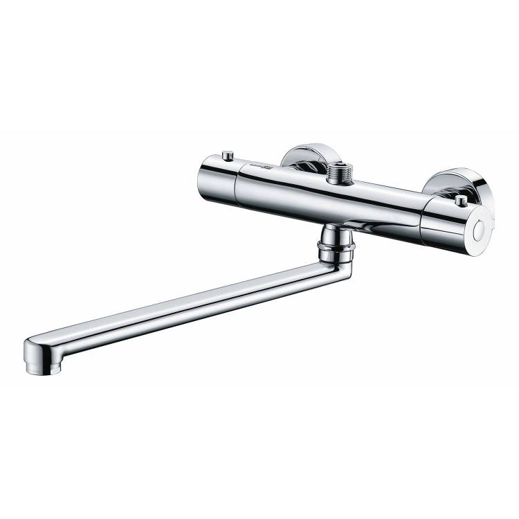 Смеситель для ванны Wasserkraft Berkel 4822L Thermo термостатический, с длинным изливом, хром