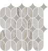 Декор Kerama Marazzi Ифран KMD2HID004BR наборный серый светлый глянцевый обрезной 30x32.5 фото 2