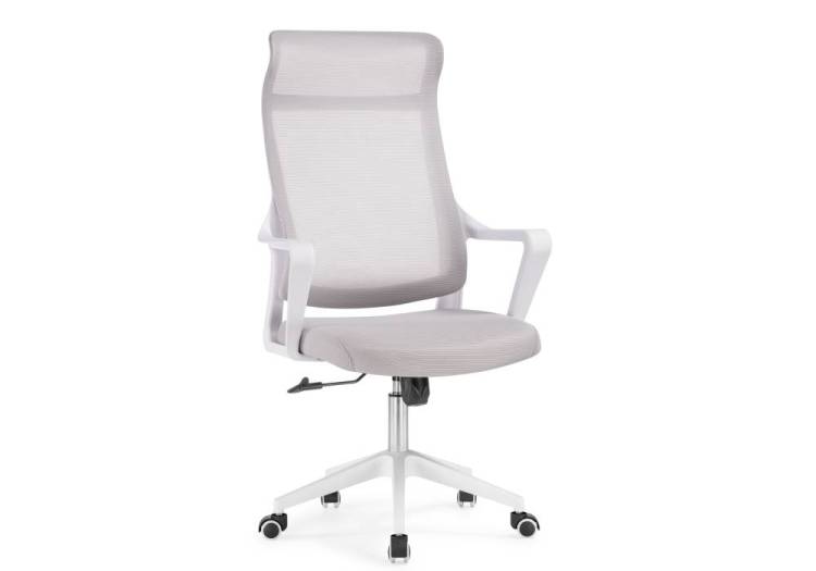 Кресло компьютерное Woodville Rino 15632 light gray/white