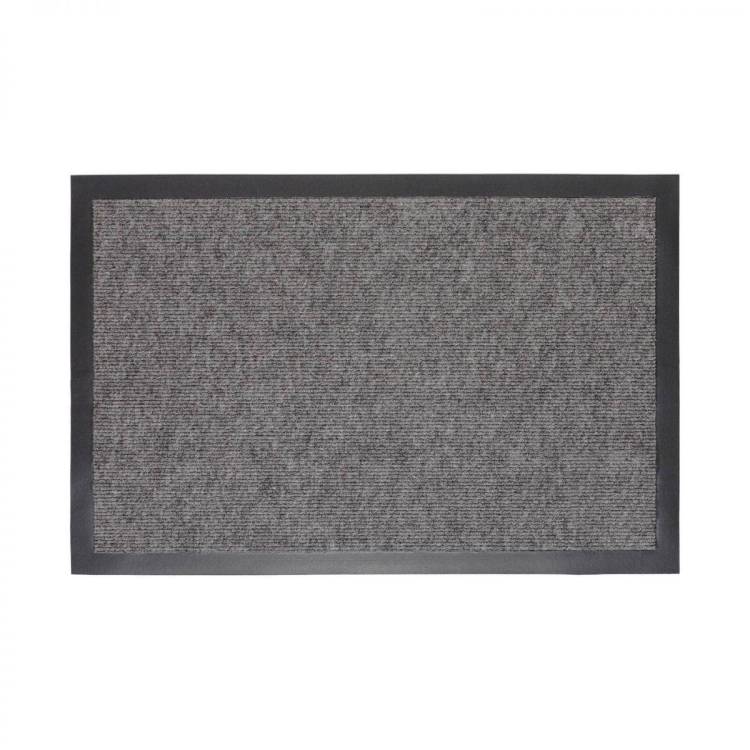 Придверный коврик Крок серый 40x60