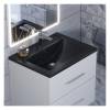Раковина Uperwood Foster Quartz 291030053 черная матовая, уголь, 60x45.5 фото 3