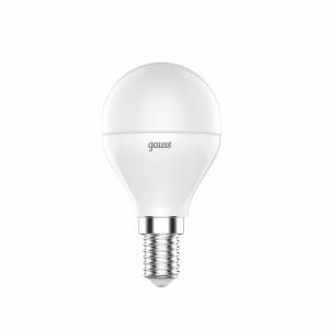 Лампа светодиодная диммируемая Gauss E14 6W RGBW матовая 105101406