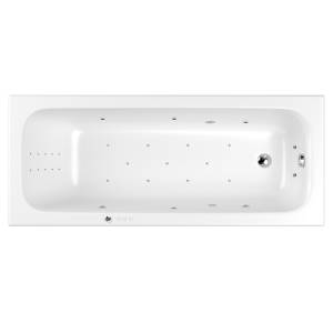 Акриловая ванна WHITECROSS Vibe Ultra Nano 0105.180075.100.ULTRANANO.CR с гидромассажем, 180x75