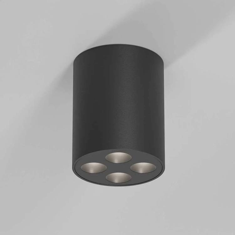 Потолочный светодиодный светильник Elektrostandard Points 25111/LED 7W 4000K черный