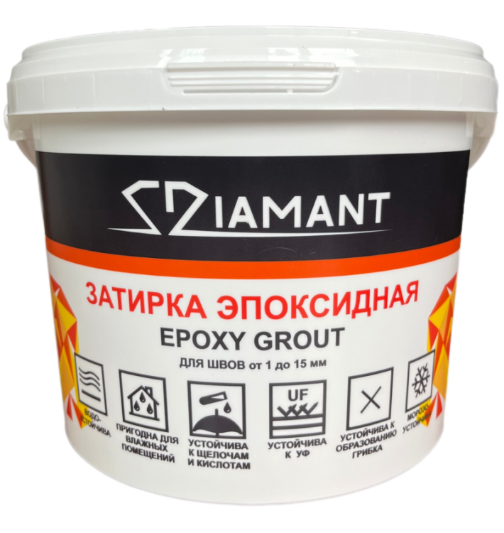 Затирка эпоксидная Diamant Color Античная бронза 035, 2.5кг