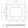 Крышка-сиденье Cezares Cadro CZR-4823-SC фото 2