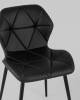 Стул Stool Group Эдвин AV 407-223-08(P) экокожа черный фото 7