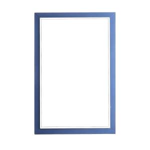 Зеркало Armadi Art Lucido 70x105, насыщенный синий, с подсветкой