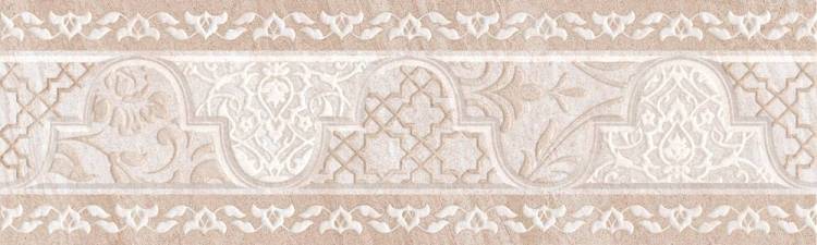 Бордюр Global Tile Ternura 10212001904 Бежевый 25x7.5