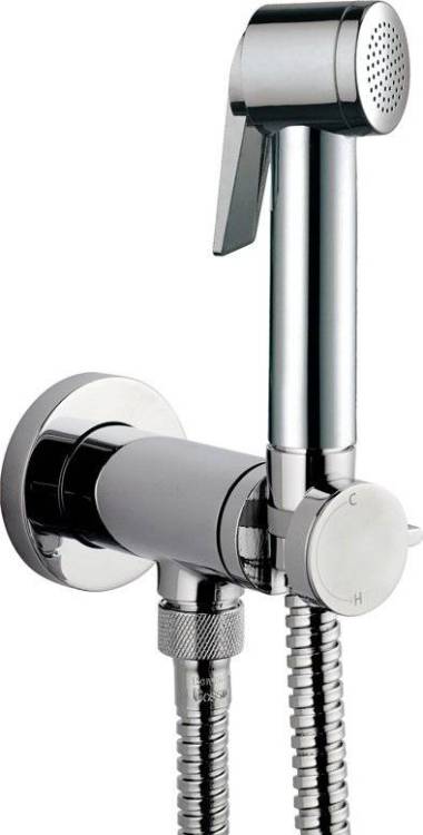 Гигиенический душ Bossini Paloma Flat Mixer Set E37011B.030 со смесителем, с внутренней частью