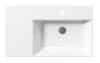 Раковина GSI Kube X 9457111 белый глянцевый, 80x47 фото 4
