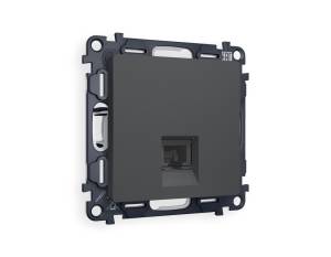 Комплект механизма телефонной розетки со шторкой Ambrella Volt Alfa MA912030