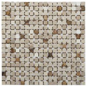 Мозаика NSmosaic Stone series K-730 камень матовый (1.5x1.5) 30.5x30.5