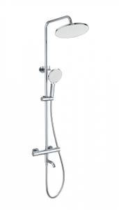 Душевая стойка Wonzon & Woghand WW-B3065-T1-CR с термостатом, хром