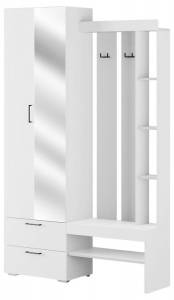Гарнитур для прихожей Атмосфера Торонто 00-00025866 Белый