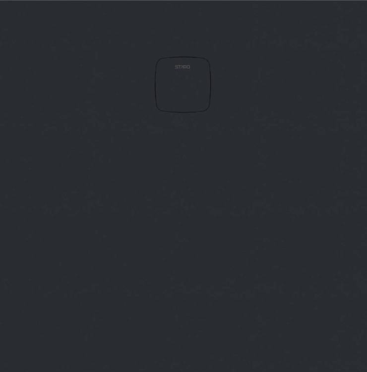Поддон для душа Starohome Cosmo УТ-00000064 80x80x3, Black Matt