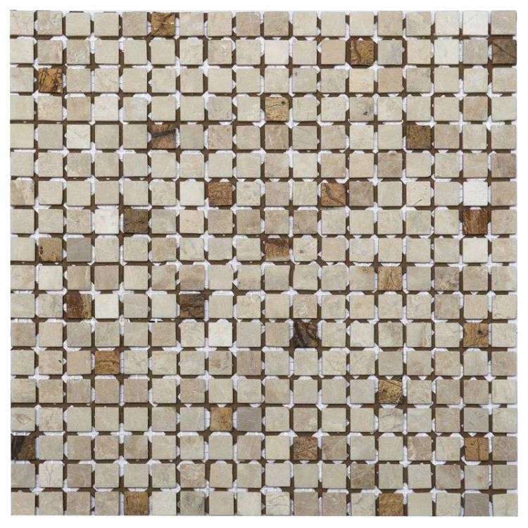 Мозаика NSmosaic Stone series K-730 камень матовый (1.5x1.5) 30.5x30.5