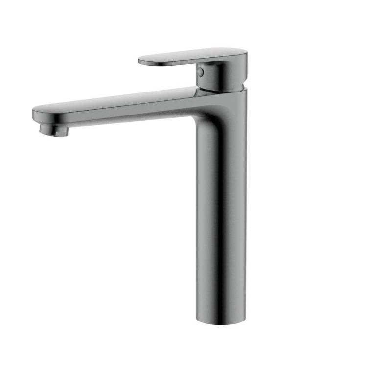 Смеситель для раковины Aquatek Ника AQ1804BGM оружейная сталь