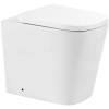 Унитаз приставной Belbagno Albano BB120CBR/BB120SC белый