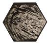 Керамогранит Prissmacer Rain Nero Hex 19.8x22.8x1
