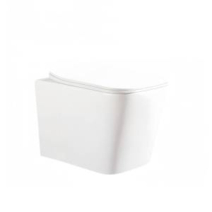 Унитаз подвесной Cerutti Spa Maiella CT10479 безободковый, с крышкой-сиденьем микролифт