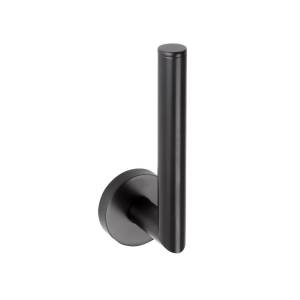 Держатель SAPHO X-ROUND BLACK настенный, для запасного рулона туалетной бумаги, черный