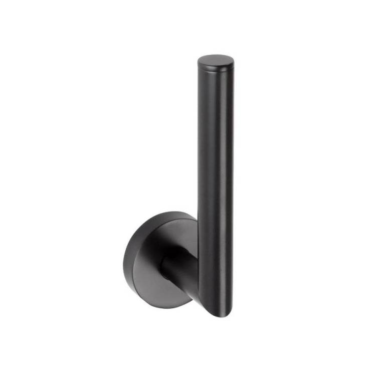 Держатель SAPHO X-ROUND BLACK настенный, для запасного рулона туалетной бумаги, черный