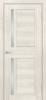 Межкомнатная дверь экошпон Мариам Техно 804, остекленная, бьянко 700x2000