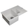 Мойка кухонная Uperwood Quartz UPD-05 3910202116 белая, 78x51 фото 4