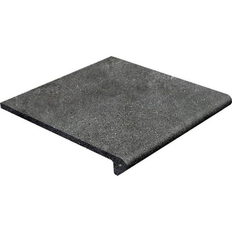 Ступень Gres de Aragon Urban 970092 Peldano Redondeado Grafito Anti Slip 29.7x33