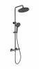 Душевая стойка Wonzon & Woghand WW-B3013-T1-BGG с термостатом, темный графит