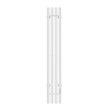 Полотенцесушитель электрический Comfysan Alto 015770 EC-4 120/15 белый матовый фото 2